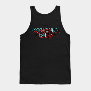 Wynonna Earp Logo Glitch - Black Tank Top